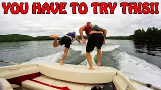 JUMPING OUT OF SPEED BOATS!