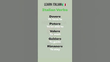 Italian Verb | Simple way of Learning Italian | Learn Italian Easy Way  #learningitalian