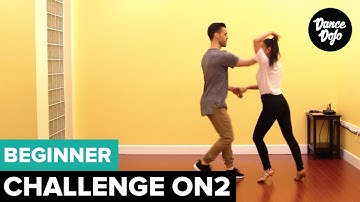 Salsa On2 Partner Work Challenge (Part I - Beginner) | TheDanceDojo.com