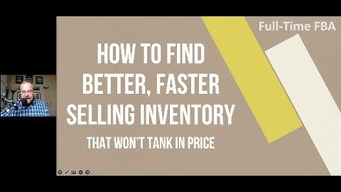Keepa Webinar - How to Find Better Faster Selling Inventory (That Won