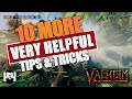 Valheim - 10 More REALLY USEFUL Tips & Tricks - HIDDEN TREASURE, FREE STONE, & MORE!