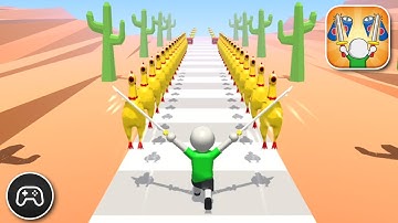 Twin Blade Slicer - Gameplay Walkthrough Part 6 - Survival Game Levels 15-17 (iOS, Android)