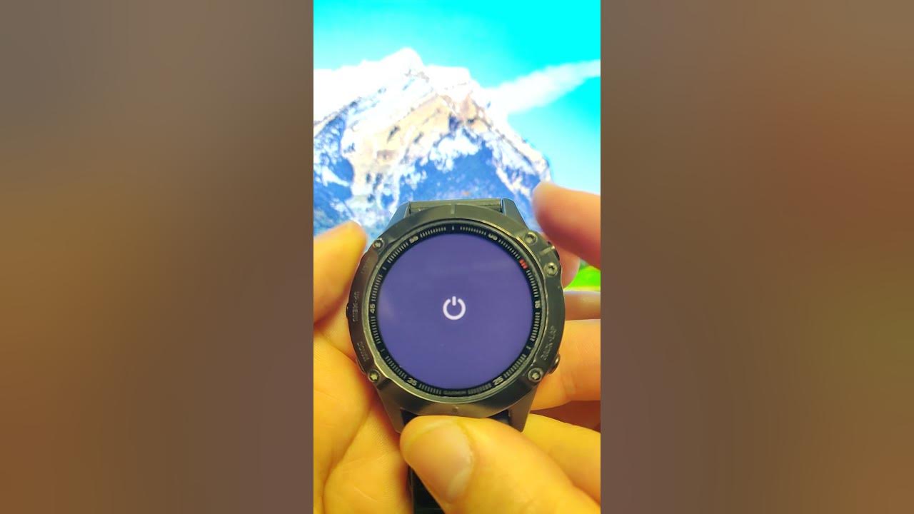 how-to-power-off-garmin-fenix-6-pro-youtube