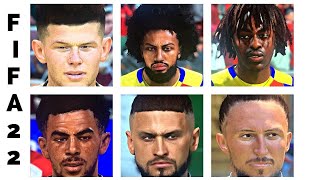 FIFA 22 FACES BRASILEIRAS GENERICAS E REAIS 