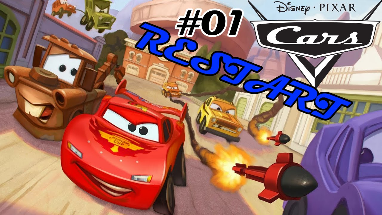 CARS 2 RESTART ★ 1080p Disney Infinity GAMEPLAY [HD] 01 YouTube
