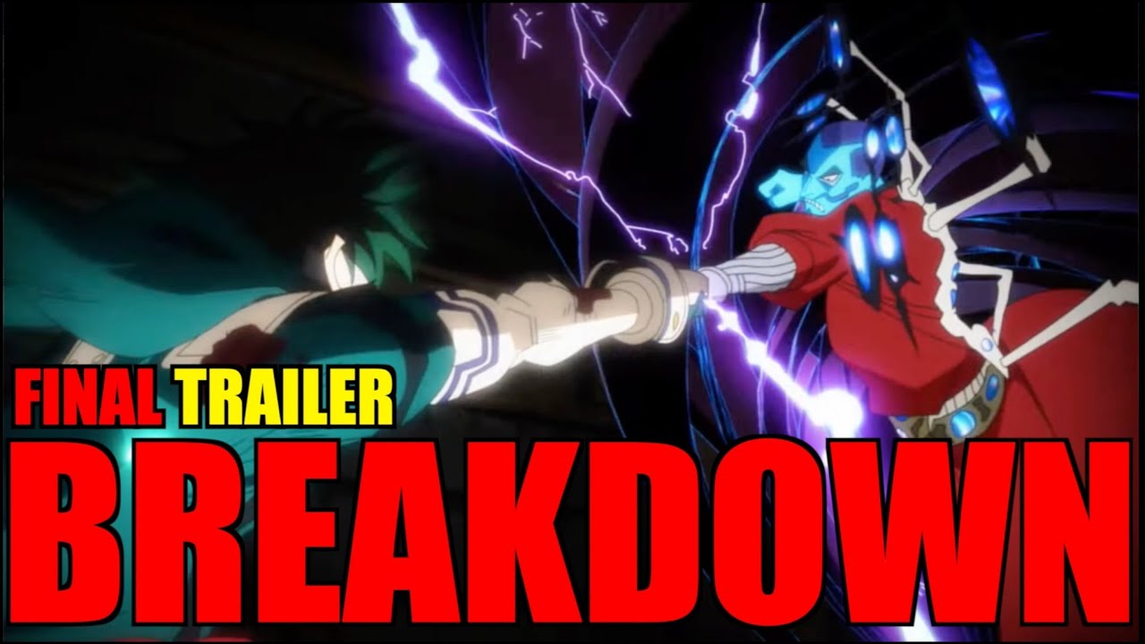 INSANE!! MHA World Heroes' Mission FINAL TRAILER BREAKDOWN!! | My Hero