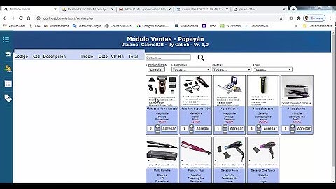 Select a Varias Tablas con Html Más Php