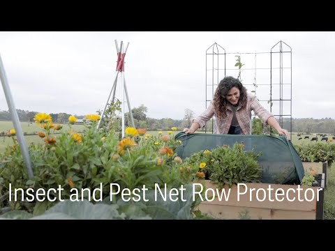 Insect and Pest Net Row Protector