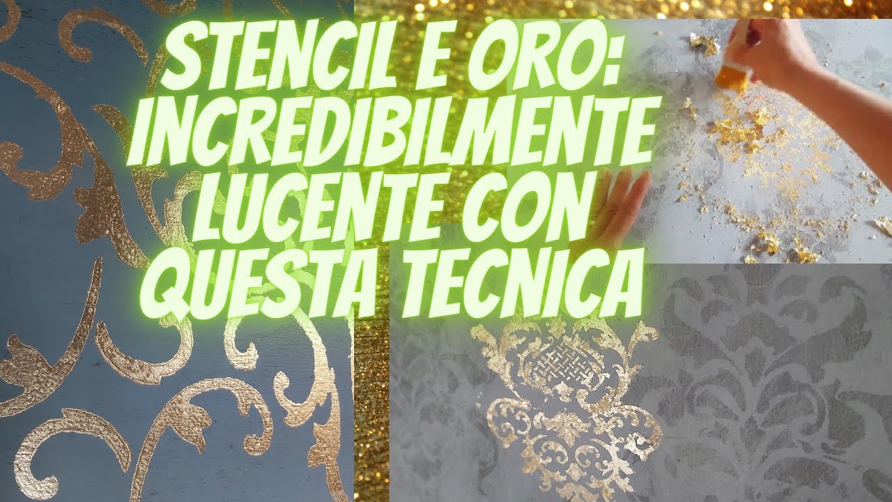 GUENZO Decorazione Della Parete 3D Foglia D'oro Decorazione Del