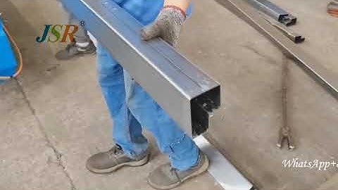 step beam forming machine, with laser welding equipment