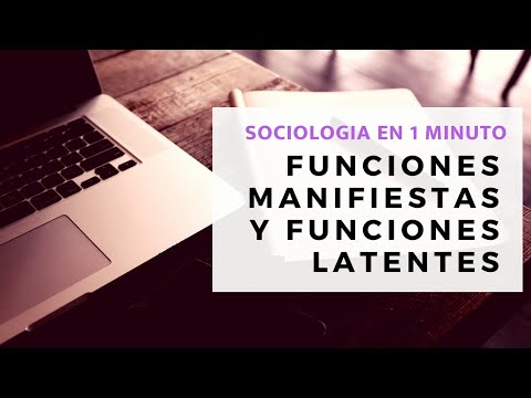 Video: ¿Qué significa función latente?