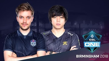 Dota 2 - Fnatic vs. OG - Game 3 - Quarterfinal - ESL One Birmingham 2018