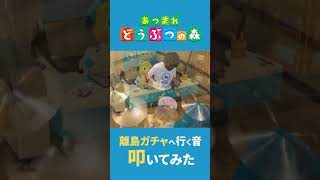 【あつ森】ドラムで叩いてみた #shorts