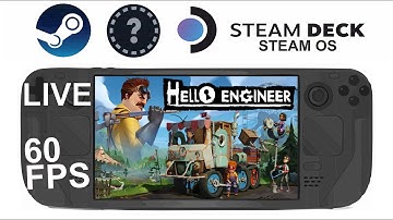 Hello Engineer Scrap Machines Constructor on Steam Deck/OS in 800p 60Fps (Live)