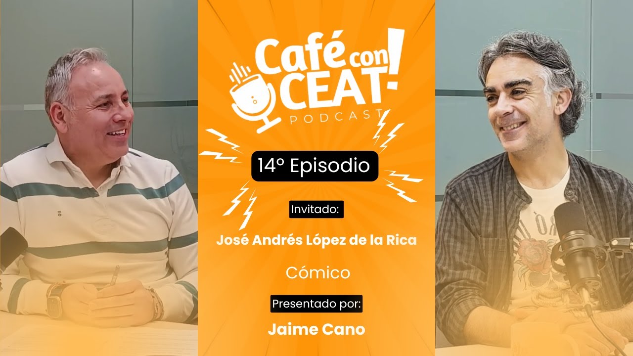 CAFÉ CON : José Andrés López de la Rica | Cómico