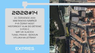 METROBUS EXPRES 2020#14: Evoluce na Smetanově nábřeží a Černém Mostě