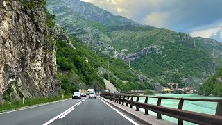 Car Drive from Mostar to Sarajevo | Bosnia and Herzegovina 🇧🇦 - Scenic Driving