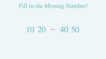 Fun Number Patterns for Kids | Learn and Play with Missing Numbers!