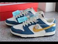 kasina x nike dunk low 80s bus industrial blue 2020 new ...