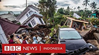 Gempa Cianjur: 'Enam orang keluarga saya masih hilang, tiga dewasa tiga balita' - BBC News Indonesia