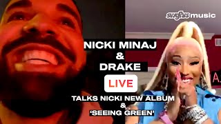 Nicki Minaj & Drake Go Live on Instagram and Talk Re-Release of 'Beam Me Up Scotty'