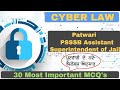 Patwari ll Cyber law & Security for Patwari  exam,   ll Most 30 MCQ.