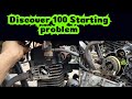 Bajaj discover 100 cc bike starting problem  not current problem robi motor garage