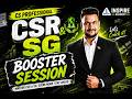 CSR EXEMPTION BOOSTER SESSION | FAQ's Amendments Case Laws IMP Questions