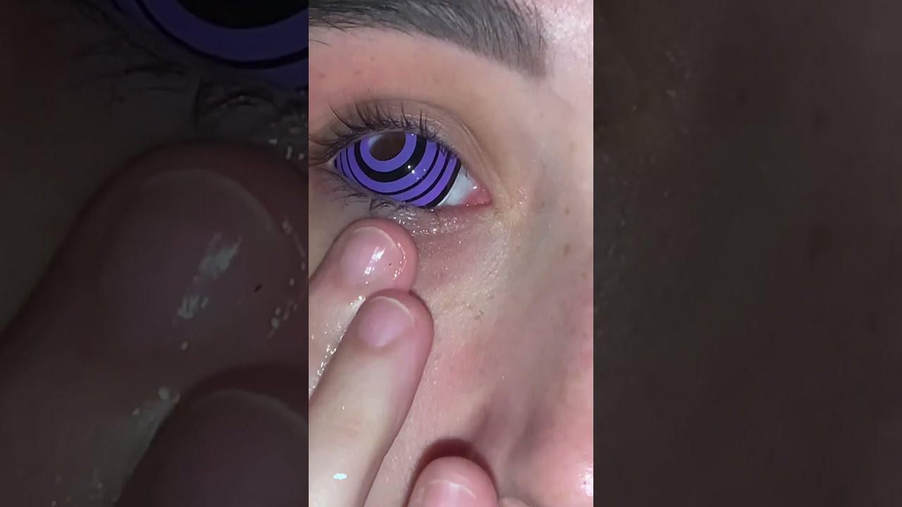 Rinnegan Sclera Lenses Cosplay Anime Naruto Manga Viral Viralvideo