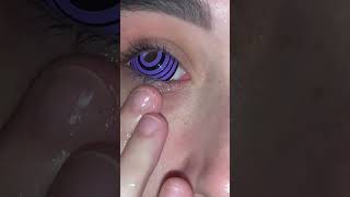 Rinnegan Sclera Lenses #cosplay #anime #naruto #manga #viral #viralvideo screenshot 2