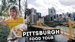 PITTSBURGH, PA Food Tour! (PIEROGI EDITION) | Travel Vlog