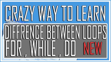 Visual Basic Advance Lesson 21 -Difference Between For | While | Do Loops (Crazy Tutorial)