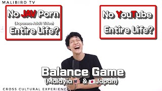 No JAV Entire Life? VS No YouTube Entire Life?｜Japanese Trying Balance Game｜We Laugh So Hard!.