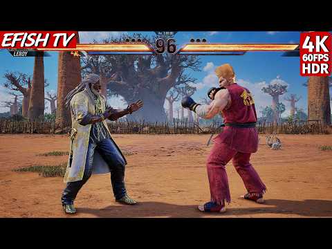 Leroy Smith vs Paul Phoenix (Hardest AI) - Tekken 8