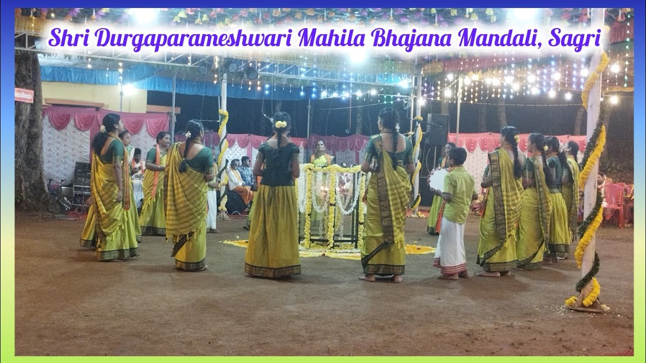 🌺Chamundambeye Simharudhaye🌺 | Shri Durgaparameshwari Mahila Bhajana Mandali, Sagri