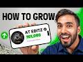 How to  Grow and Monetize an Editing channel | AT EDITZ