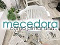 CÓMO PINTAR UNA MECEDORA ANTIGUA PARA EL VESTIDOR | CAMBIO LOW COST | ELEANDECO