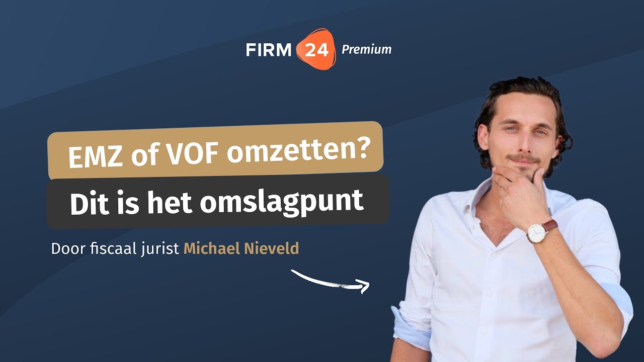 Eenmanszaak/VOF omzetten naar een BV? Het omslagpunt is... YouTube