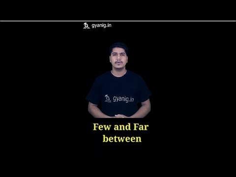 Idiom Few And Far Between | English Grammar | English Vocabulary | Rohit Sir