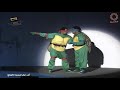 مسرحية ابطال السلاحف عام ١٩٩١ عرض مختلف 