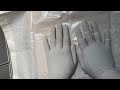手術用滅菌手袋を使って食器洗いASMR Dishwashing ASMR Using Sterile Surgical Gloves 296 
