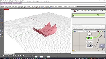 Yoshimura and Miura pattern with Grasshopper