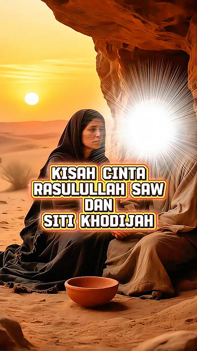 ASLI BIKIN NANGIS! Kisah Cinta Rasulullah dan Siti Khodijah #shortsislami