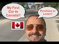 My First Car in Canada| Leasing Cars in Canada|  Lease instead of Purchase Car in Canada|