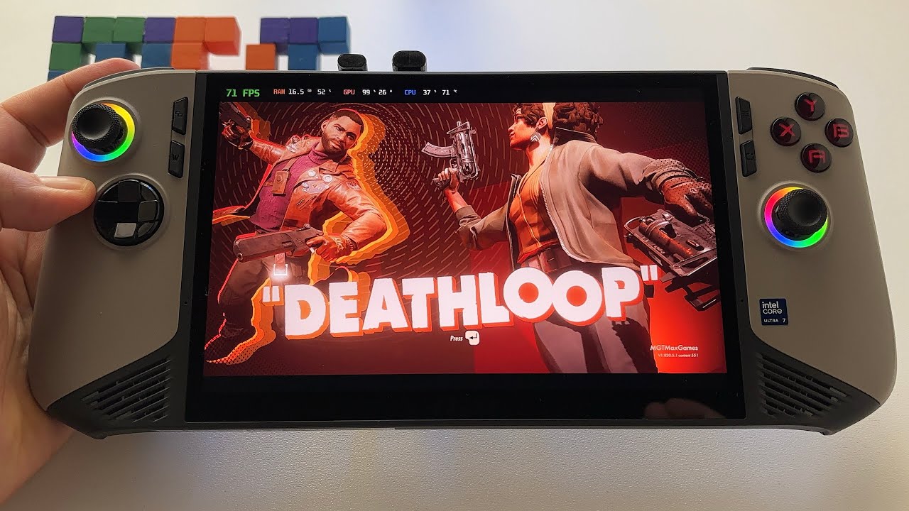 DeathLoop | MSI Claw 8 AI+ gameplay | testing all graphics