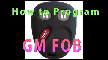 Yukon Denali How to Program keyless FOB remote GM-Chevrolet 98-2006 Remote Initialization Procedure