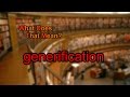 What does generification mean