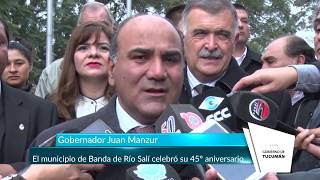 El municipio de Banda de Río Salí celebró su 45° aniversario - Tucumán Gobierno