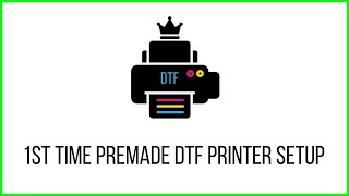 A3 DTF Printer. First Time Setup.