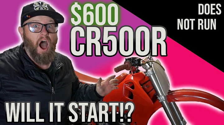 I bought a Non Running 1989 Cr500R for $600! but w...